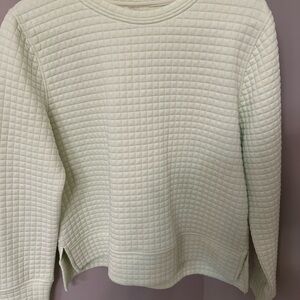 MTR Sport Textured Light Green Top